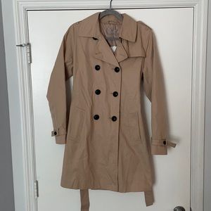 Beige Trench Coat